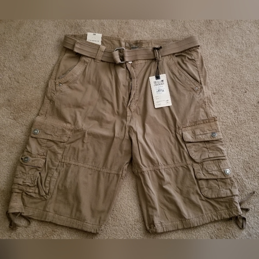 New Men's Alexander Julian Cargo Shorts